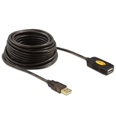 DELOCK Cable prolongador USB 20 10 metros